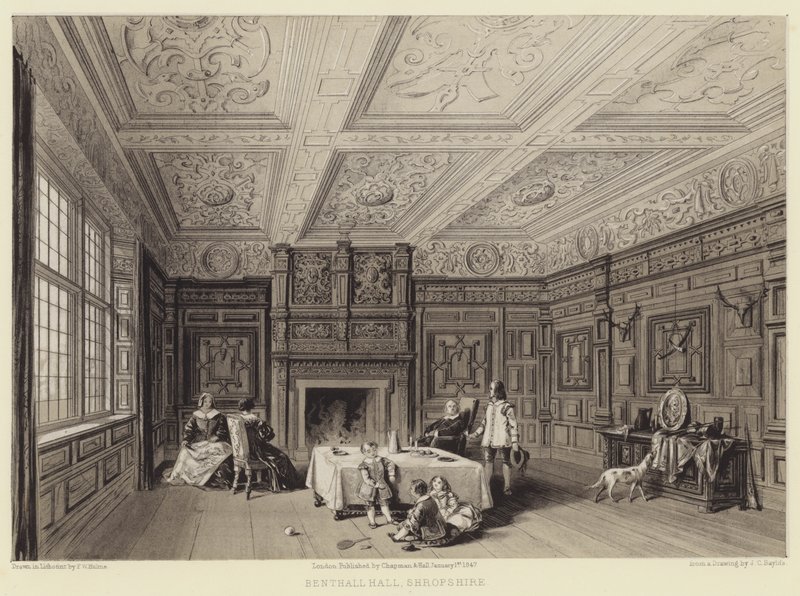 Benthall Hall, Shropshire (kaiverrus) tekijältä English School