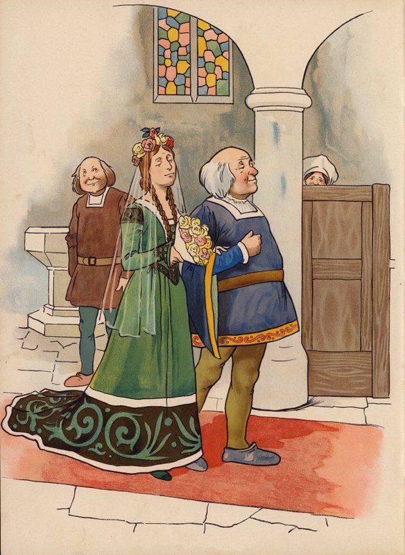 Parempi myöhään kuin ei milloinkaan (chromolitho) tekijältä English School