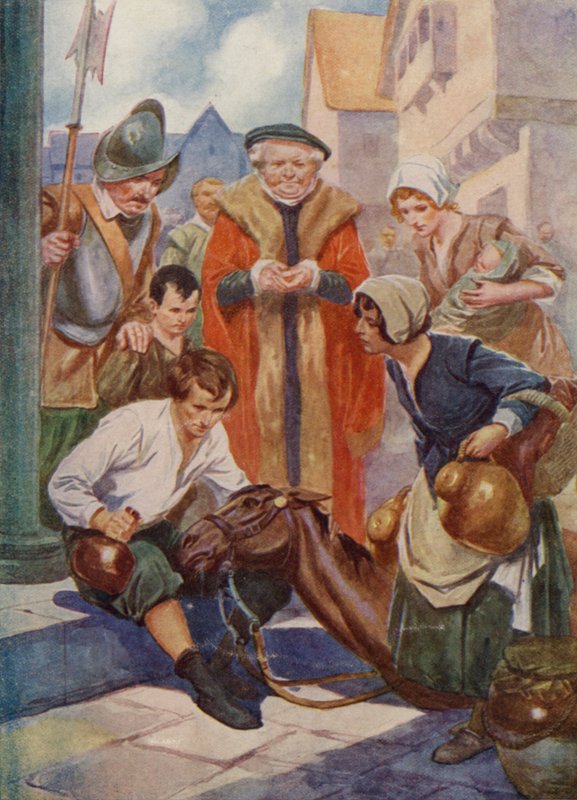 Rohkea Roland (väri litho) tekijältä English School