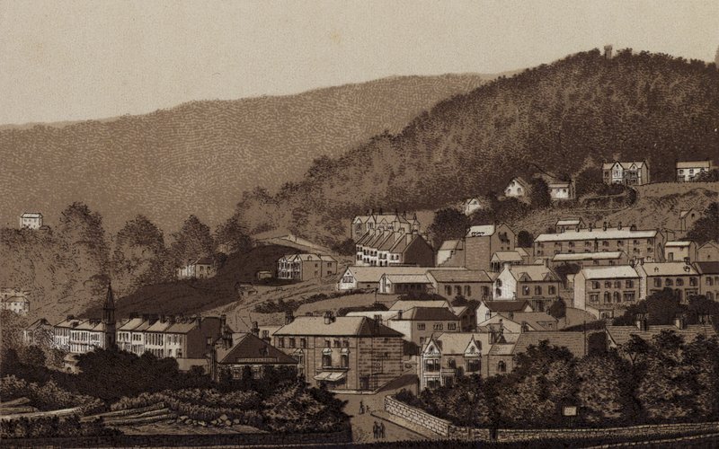 Buxton: Matlock Bath (litho) tekijältä English School