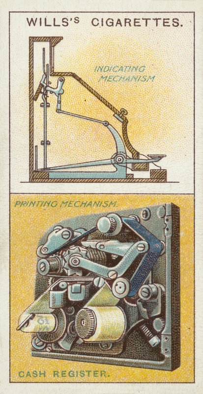 Kassakone (chromolitho) tekijältä English School