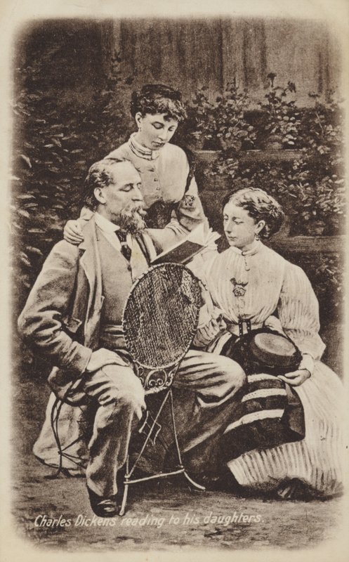 Charles Dickens (1812-1870), englantilainen kirjailija tekijältä English School