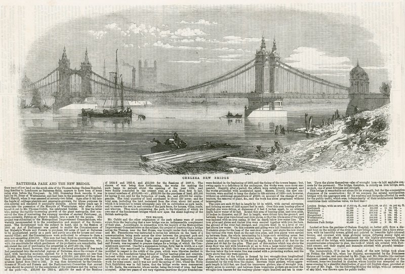 Chelsea Suspension Bridge tekijältä English School