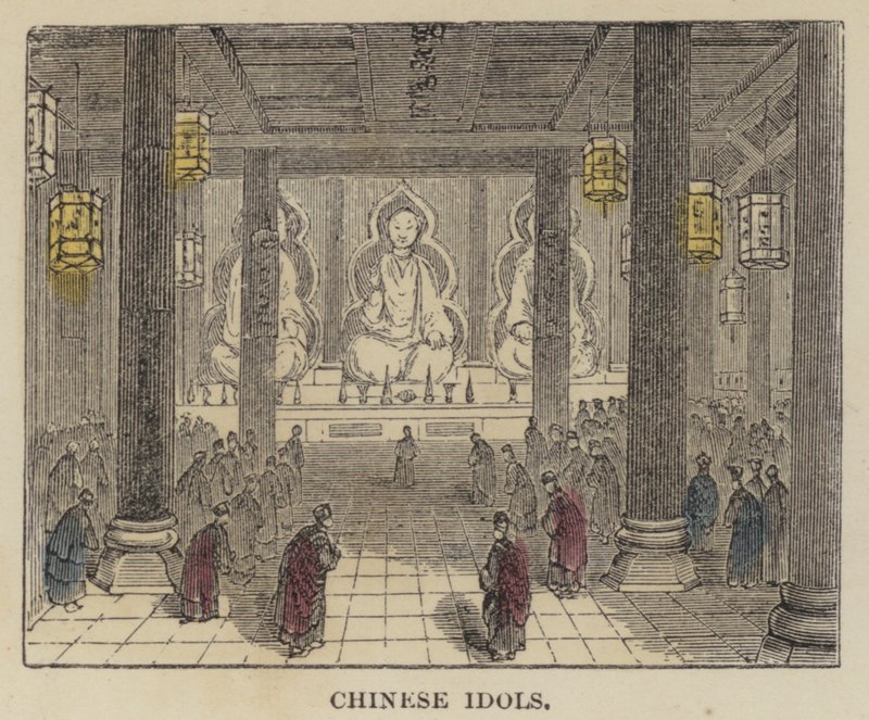 Chinese Idols (värillinen kaiverrus) tekijältä English School