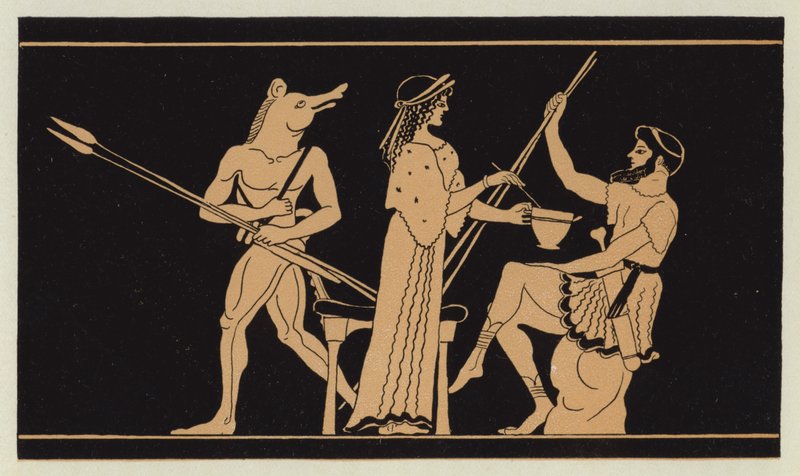 Circe tarjoaa lumottua juomaa Ulyssesille tekijältä English School