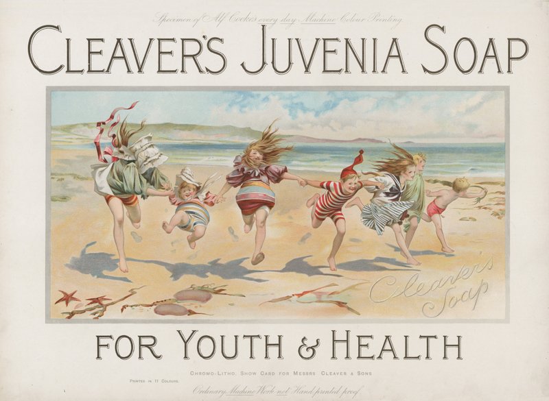 Cleavers Juvenia -saippua nuorille ja terveydelle tekijältä English School