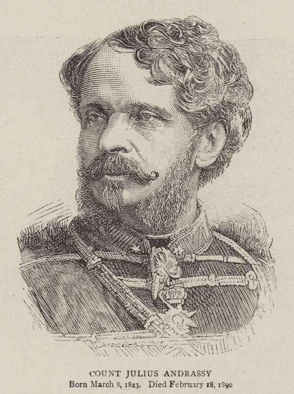 Kreivi Julius Andrassy (kaiverrus) tekijältä English School