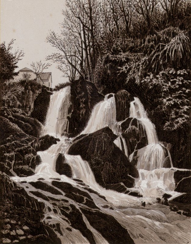 Crawfordsburn Falls (litho) tekijältä English School