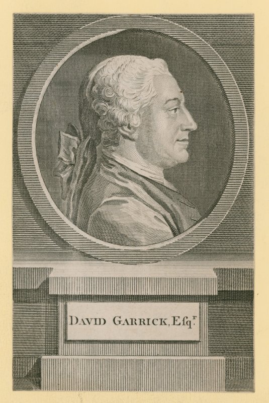 David Garrick, näyttelijä tekijältä English School