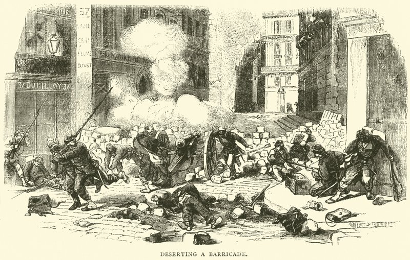 Barrikadin hylkääminen, huhtikuu 1871 tekijältä English School