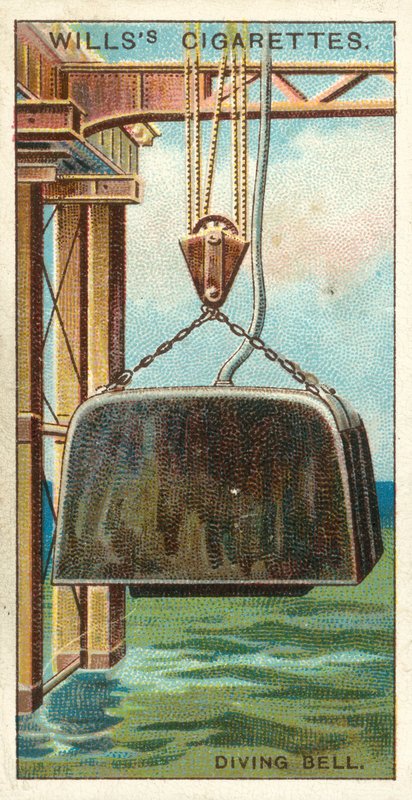 Sukelluskello (chromolitho) tekijältä English School