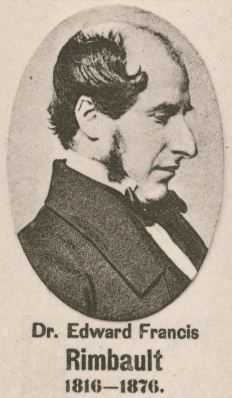 Tohtori Edward Francis Rimbault (syväpaino) tekijältä English School