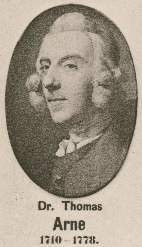 Tohtori Thomas Arne (kaiverrus) tekijältä English School