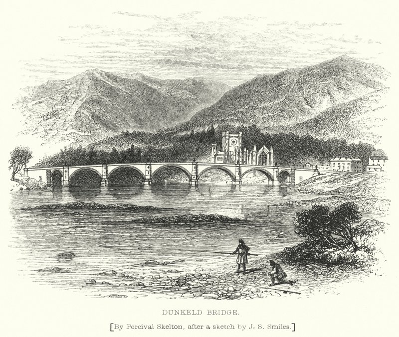 Dunkeld Bridge (kaiverrus) tekijältä English School