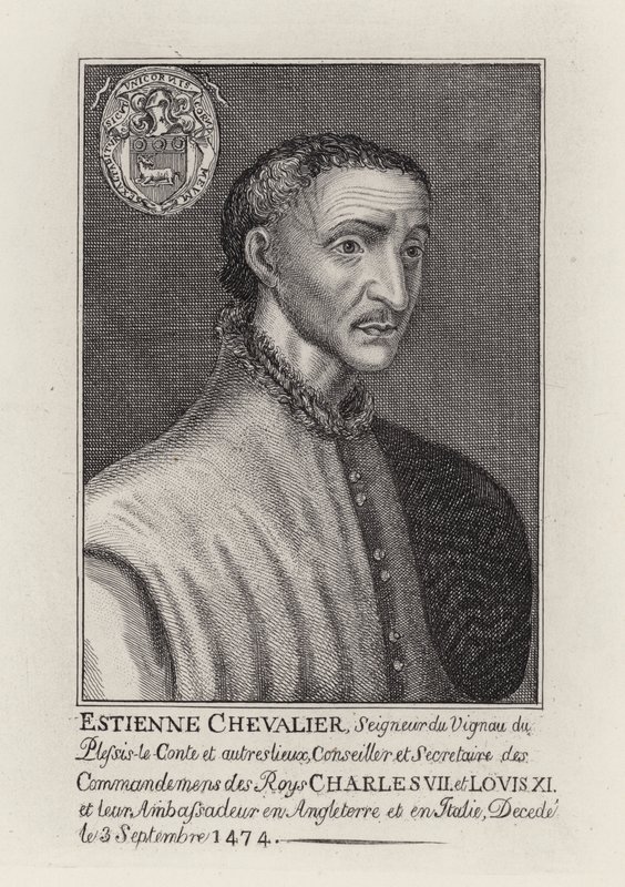 Estienne Chevalier (kaiverrus) tekijältä English School