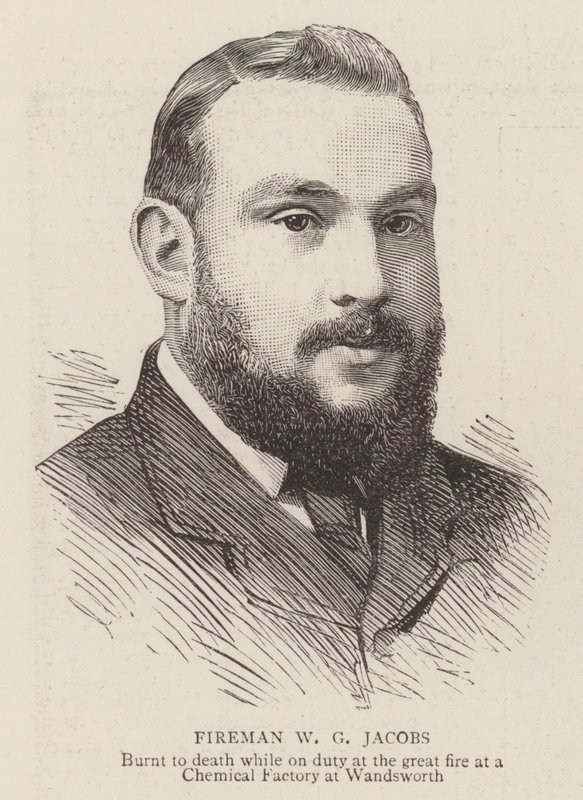 Palomies W. G. Jacobs (kaiverrus) tekijältä English School