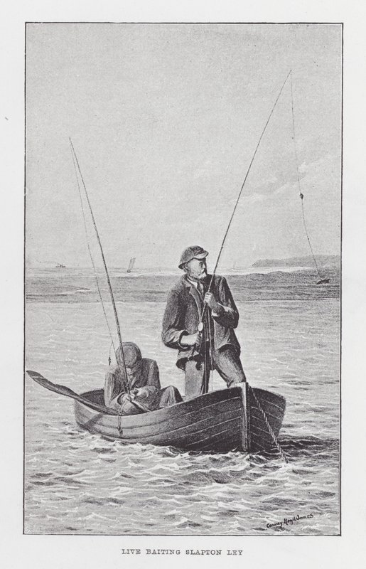 Kalastus: Live Baiting Slapton Ley (litho) tekijältä English School