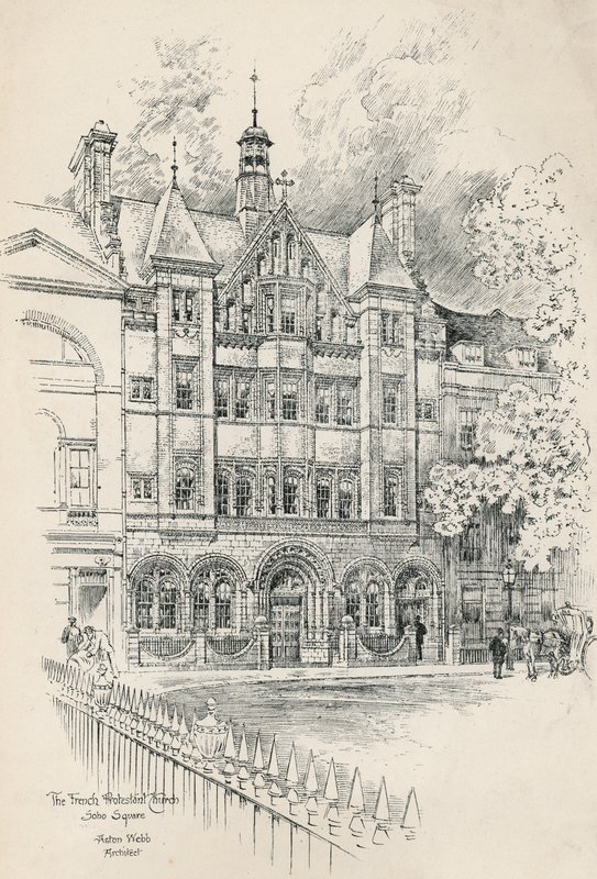 Ranskalainen protestanttinen kirkko, Soho Square tekijältä English School