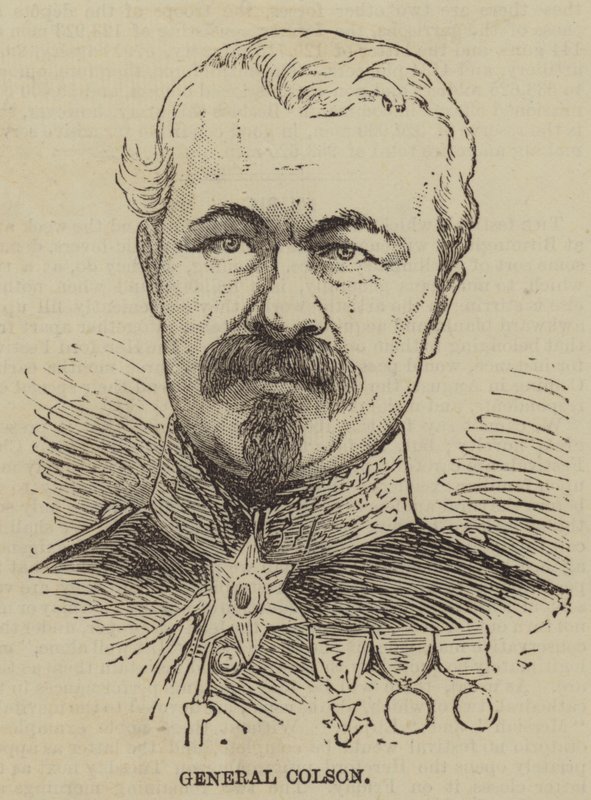 Kenraali Colson (kaiverrus) tekijältä English School