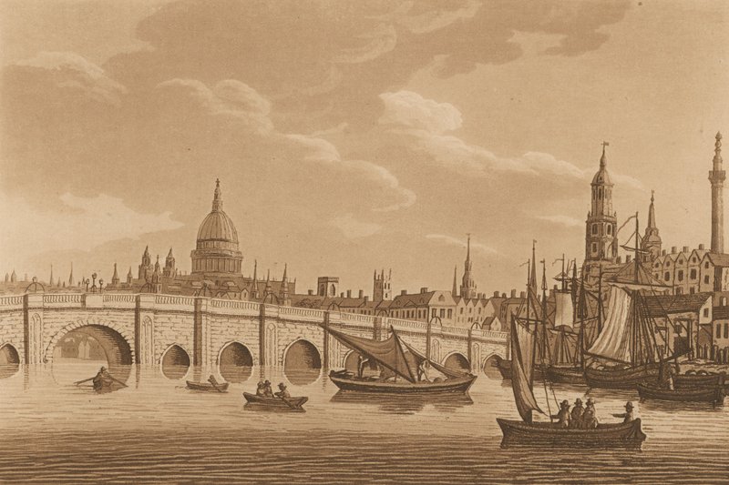 Yleiskuva London Bridgestä tekijältä English School