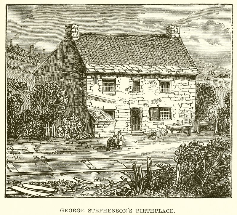 George Stephensonin syntymäpaikka tekijältä English School