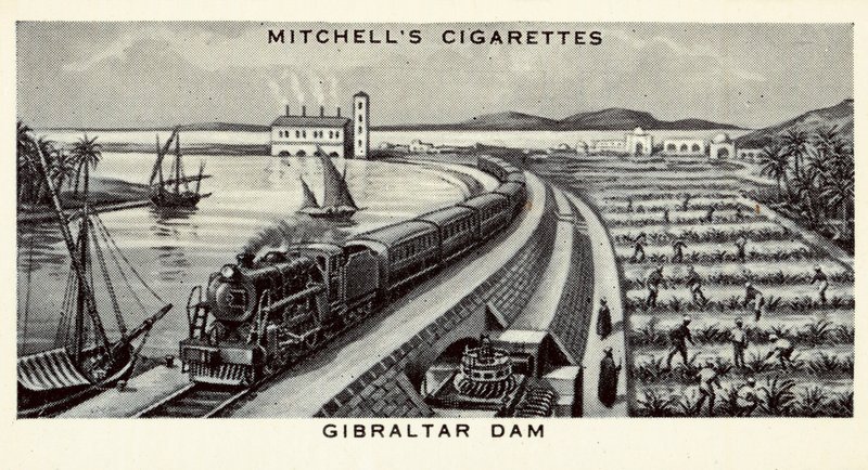 Gibraltarin pato (litho) tekijältä English School