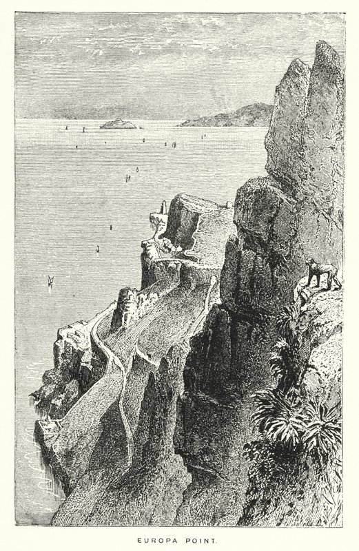 Gibraltar: Europa Point (kaiverrus) tekijältä English School