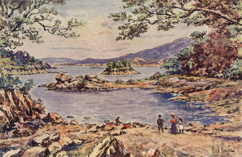 Glengariff (väri litho) tekijältä English School