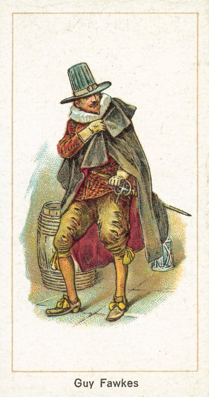 Guy Fawkes (chromolitho) tekijältä English School