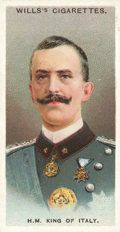 HM Italian kuningas (chromolitho) tekijältä English School