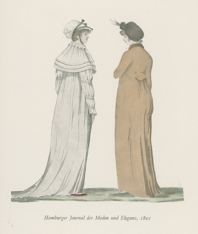 Hampurin muodin ja eleganssin lehti, 1801 tekijältä English School