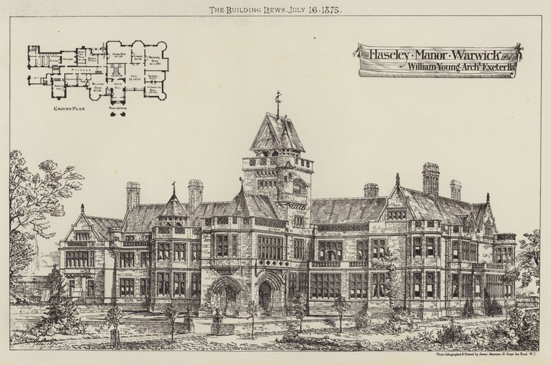 Haseley Manor, Warwick (kaiverrus) tekijältä English School