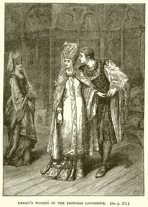 Prinsessa Catherinen Henrys Wooing tekijältä English School