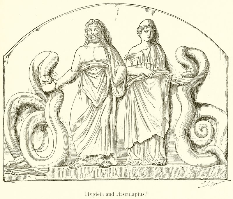 Hygieia ja Aesculapius tekijältä English School
