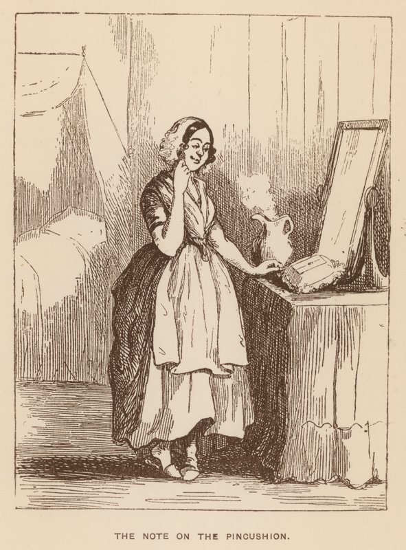 Kuvitus Thackerayn Vanity Fairille tekijältä English School