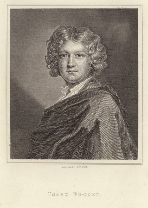 Isaac Beckett - englantilainen mezzotint-kaivertaja (1653-1719) tekijältä English School