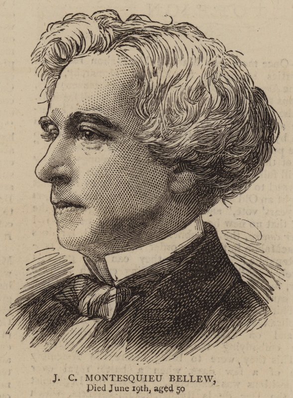J C Montesquieu Bellew (kaiverrus) tekijältä English School