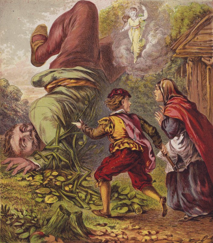 Jack And The Bean-stalk (väri litho) tekijältä English School