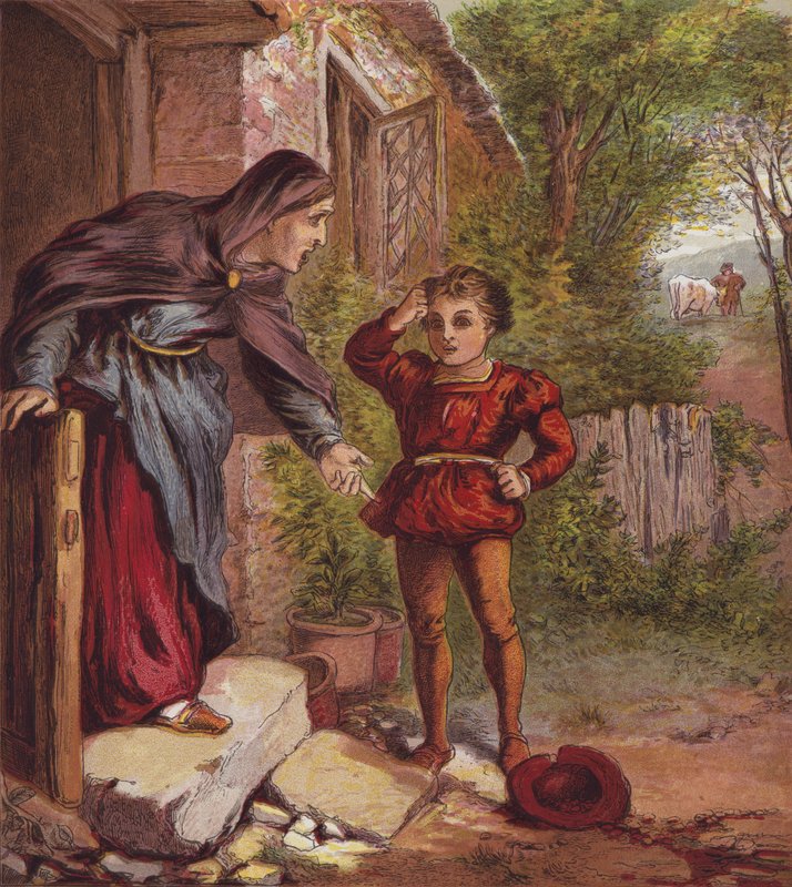 Jack And The Bean-stalk (väri litho) tekijältä English School