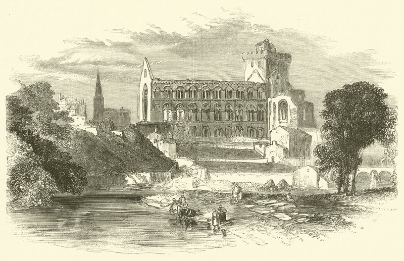 Jedburgh Abbey (kaiverrus) tekijältä English School