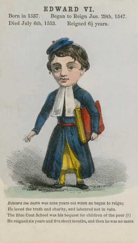 Kuningas Edward VI (akvatinta) tekijältä English School