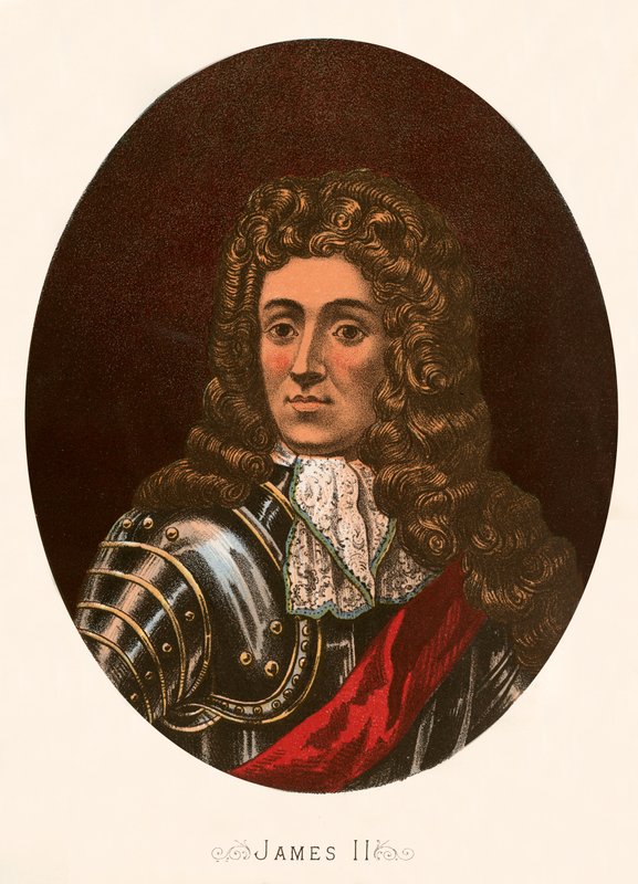Kuningas James II tekijältä English School