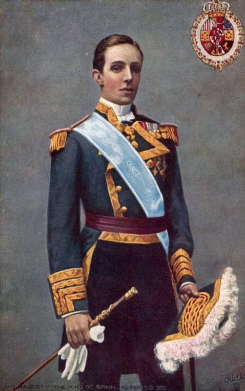 Espanjan kuningas Alfonso XIII tekijältä English School