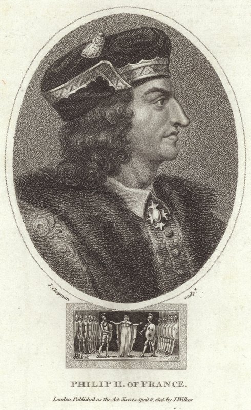 Ranskan kuningas Philip II tekijältä English School