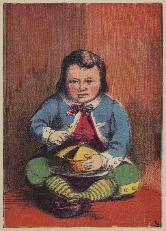Little Jack Horner (väri litho) tekijältä English School