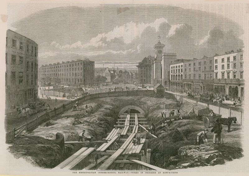 Metropolitan Railway Works Kings Crossissa tekijältä English School