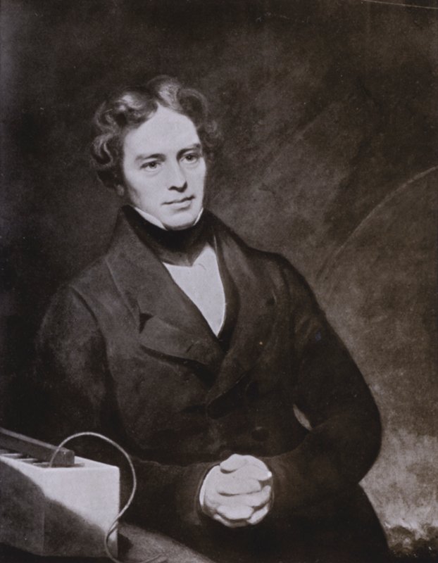 Michael Faraday (litografia) tekijältä English School