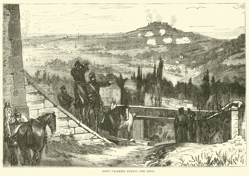 Mont Valerien piirityksen aikana, lokakuussa 1870 tekijältä English School
