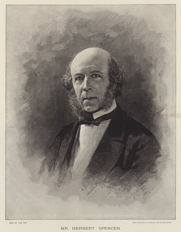 herra Herbert Spencer (kaiverrus) tekijältä English School