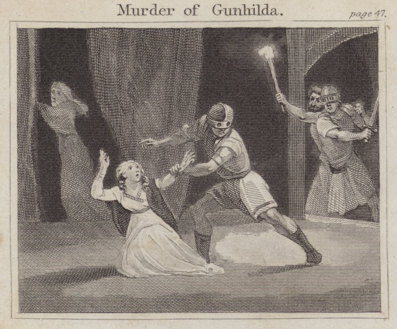 Gunhildan murha (kaiverrus) tekijältä English School